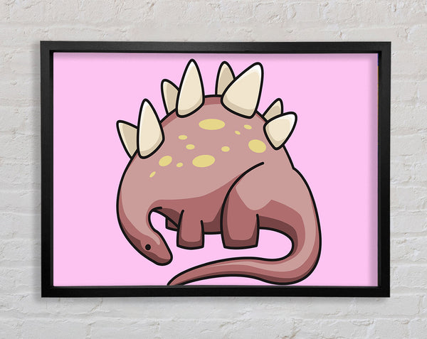 Herbivore Dinosaur Pink