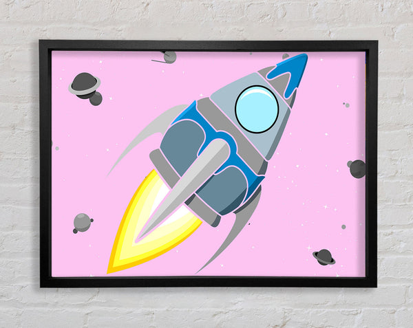 Rocket Ship Pink