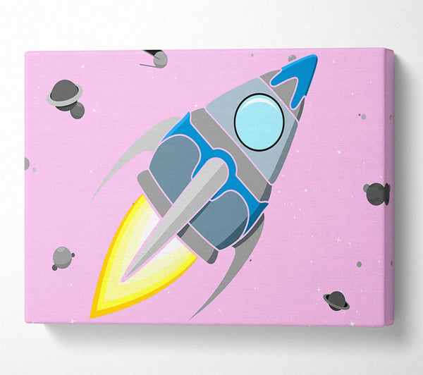 Rocket Ship Pink