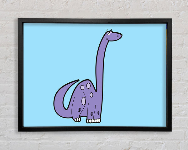 Tall Dinosaur Baby Blue