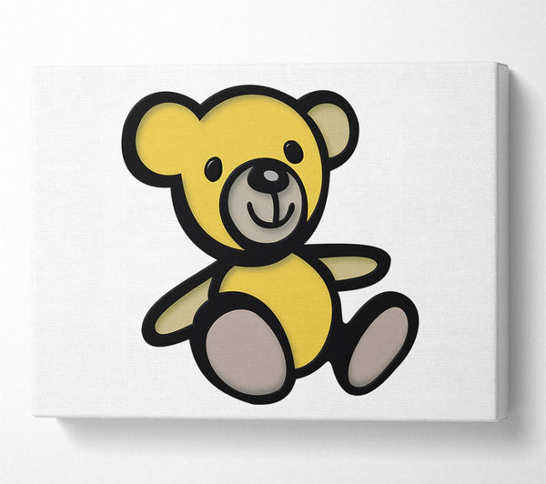 Teddy Bear Cartoon White