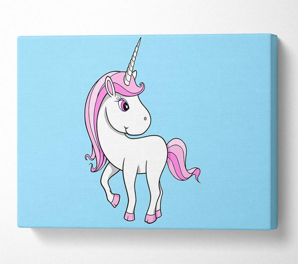 Unicorn Walking Baby Blue