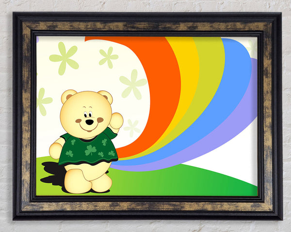 Waving Rainbow Bear Lilac