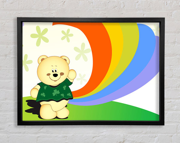 Waving Rainbow Bear Lilac