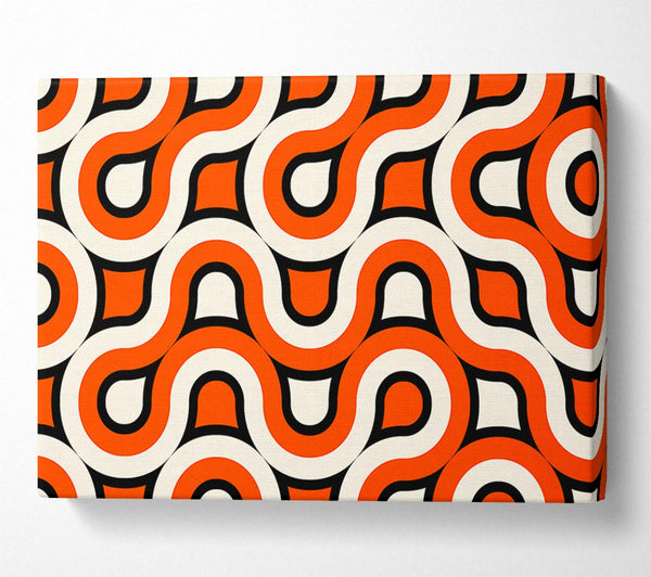 Graphical Maze Orange