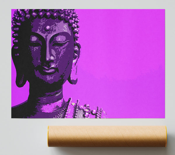 Buddha Popart Purple