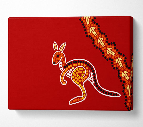 Aboriginal Native Australian Kangaroo