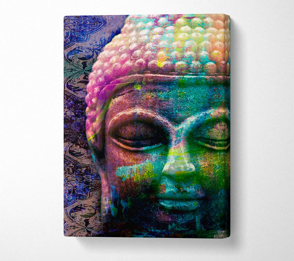 Retro Rainbow Buddha