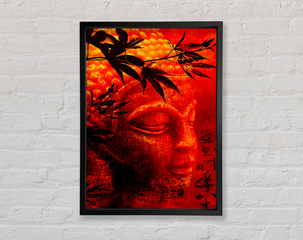 Bamboo Buddha Burnt Orange