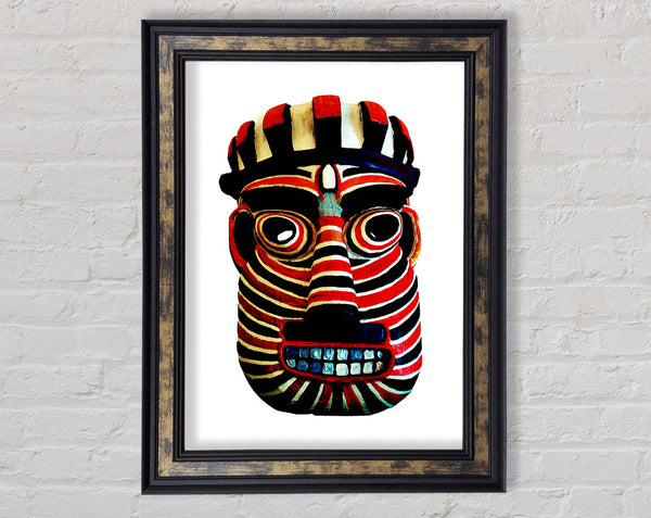 Tribal Mask Red