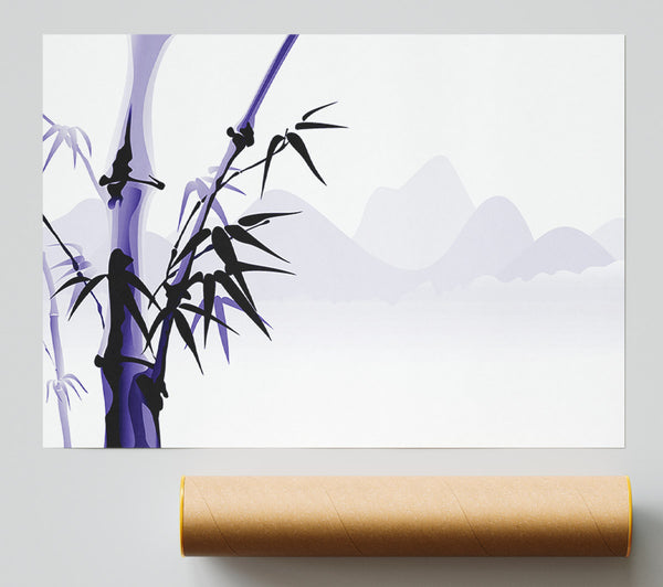 Purple Bamboo Mountains