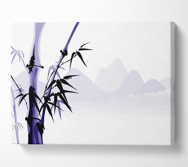 Purple Bamboo Mountains