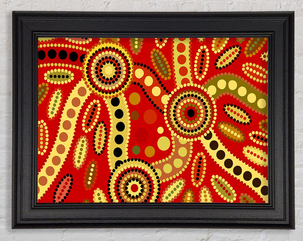 Aboriginal Red Tribal