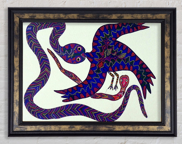 Aboriginal Snake Bird