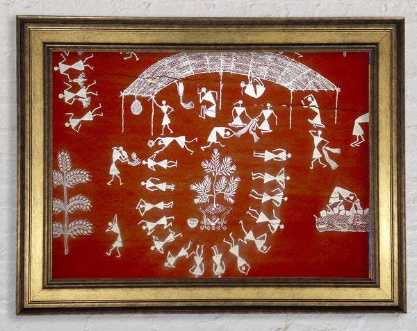 Aboriginal Warli Mahabharata