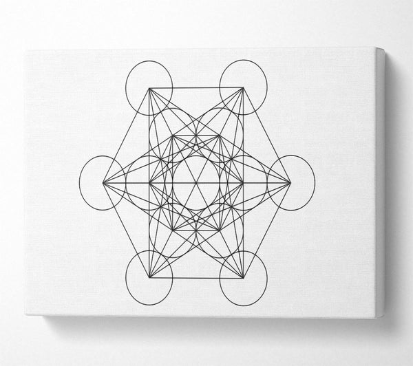 Metatrons Cube Drawing