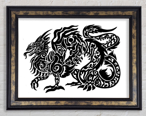 Tribal Long Body Dragon