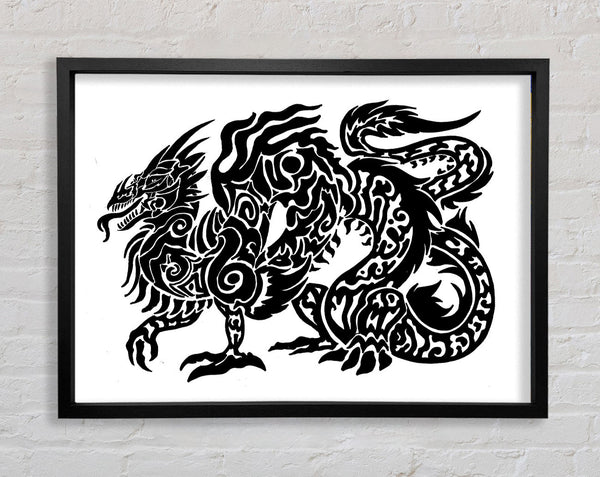 Tribal Long Body Dragon