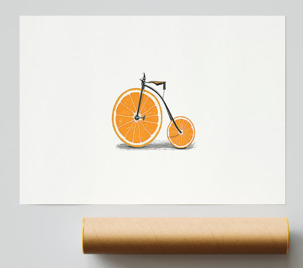 Orange Bicycle