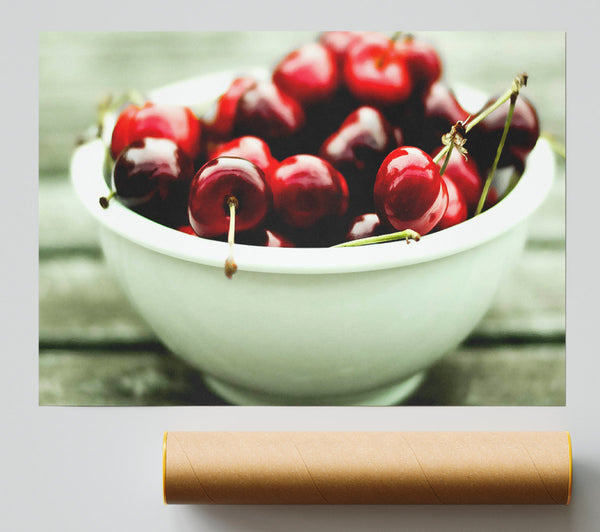 A Bowl Full Of Cherries