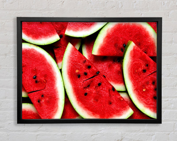 Sliced Watermelon