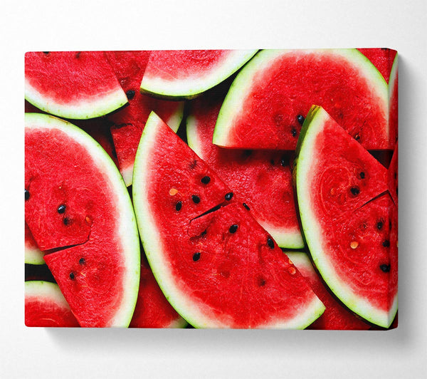 Sliced Watermelon