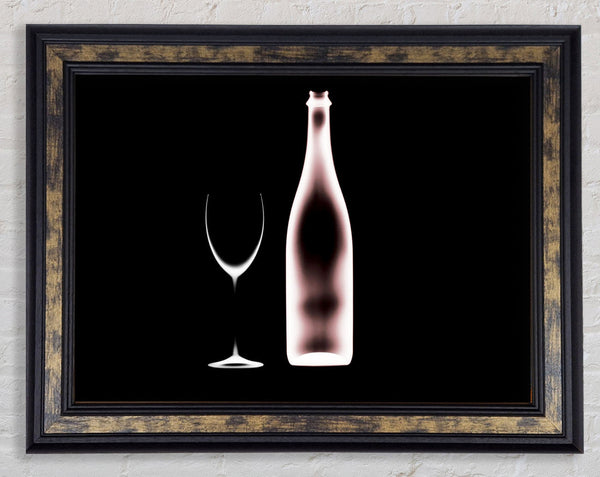 X-Ray Wine Bottle