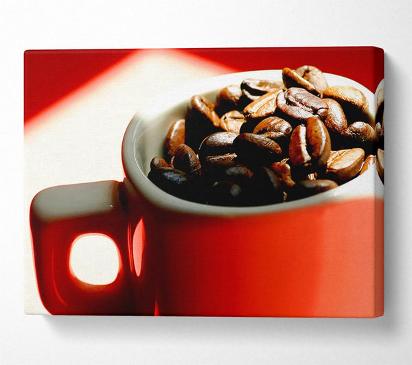 Red Coffee Bean Mug