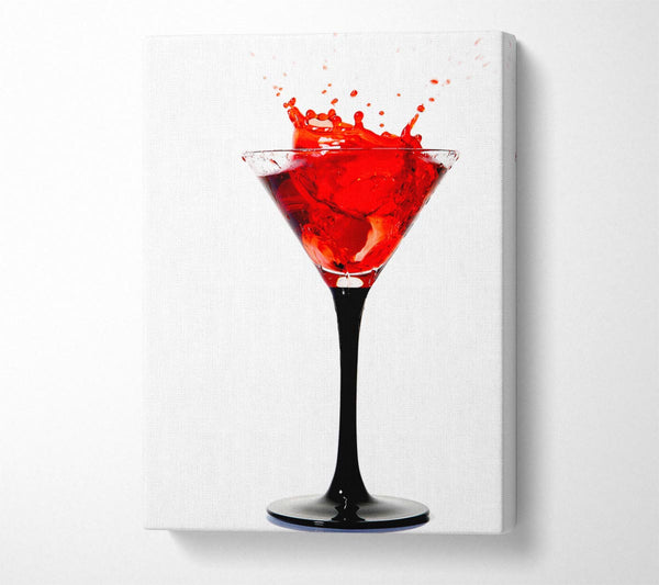 Red Cocktail Splash