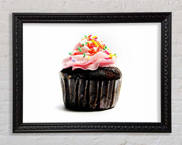 Chocolate Pink Cupcake