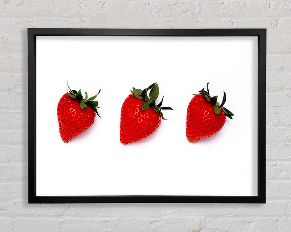 Trio Of Strawberrys