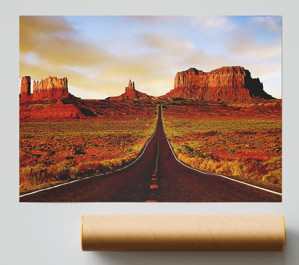 The Road To Monument Valley