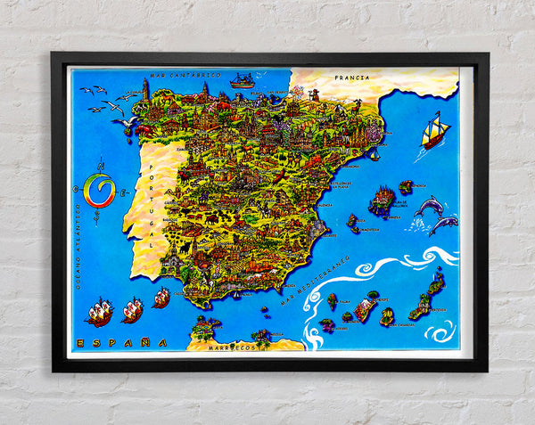 Spanish Map