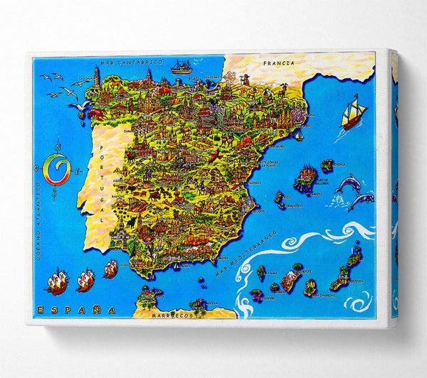 Spanish Map