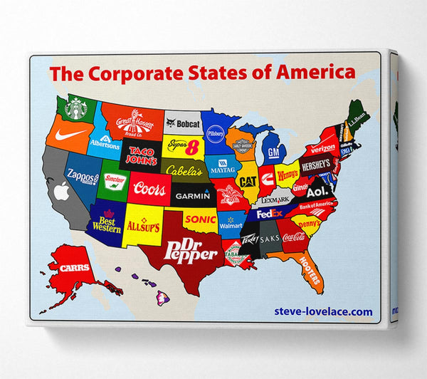 United Corporations Of America Map