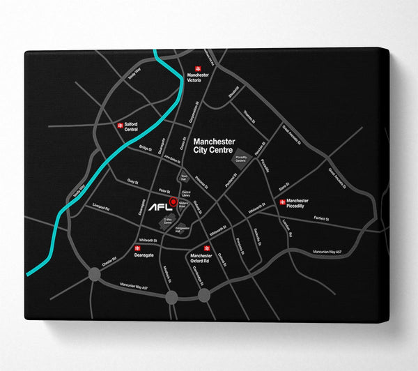 Manchester City Map