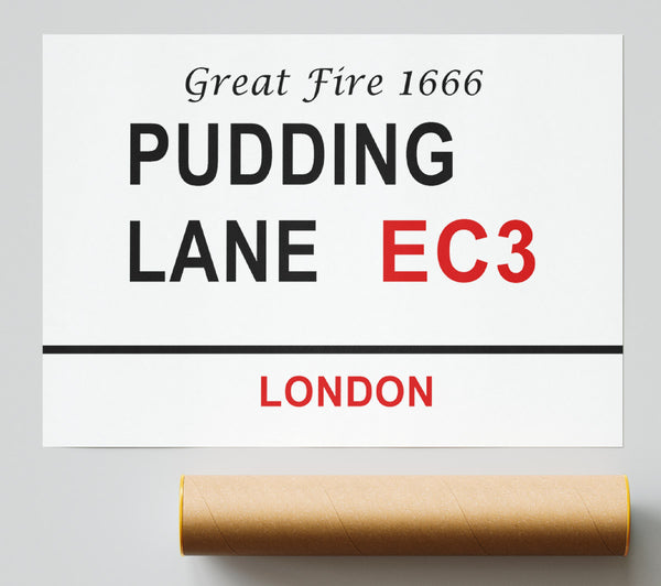 Pudding Lane Signs