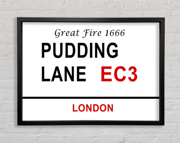 Pudding Lane Signs