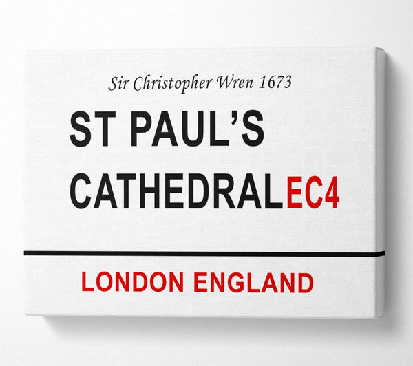 St Pauls Cathedral Signs