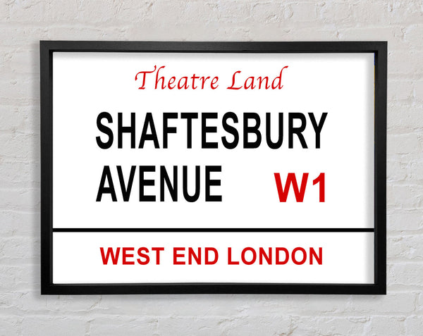 Shaftesbury Avenue Signs