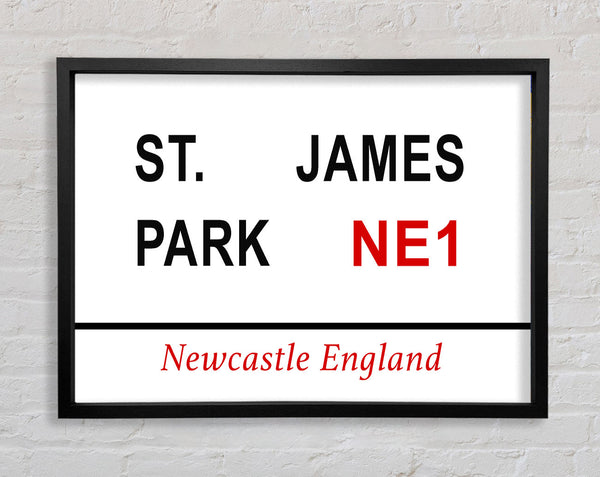 St James Park Signs