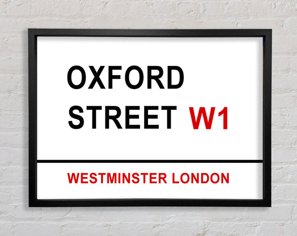 Oxford Street Signs