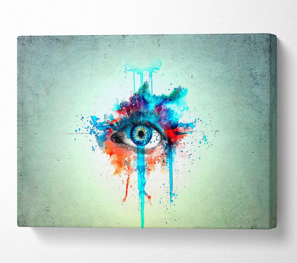 Eye Minimalistic Painting