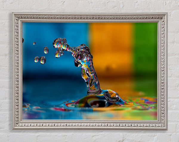 Colourful Water Splash