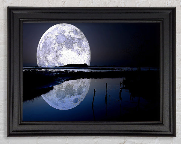 Full Moon Reflection