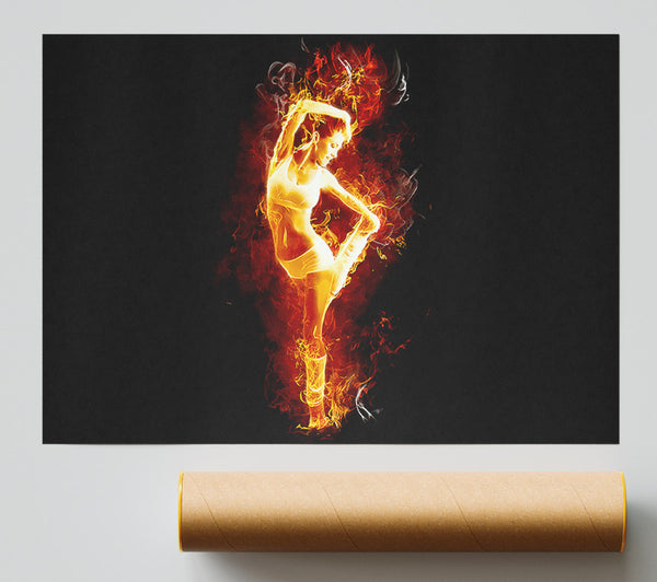 Fire Dancer Orange