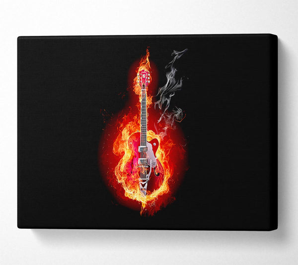 Red Guitar Flames