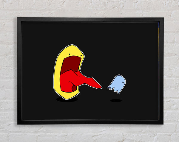 Pacman Chasing Ghost