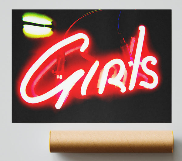 Neon Girls Sign