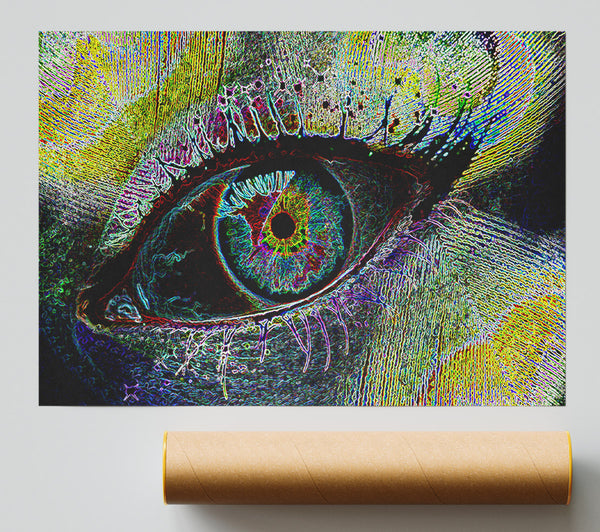 Psychedelic Peacock Eye